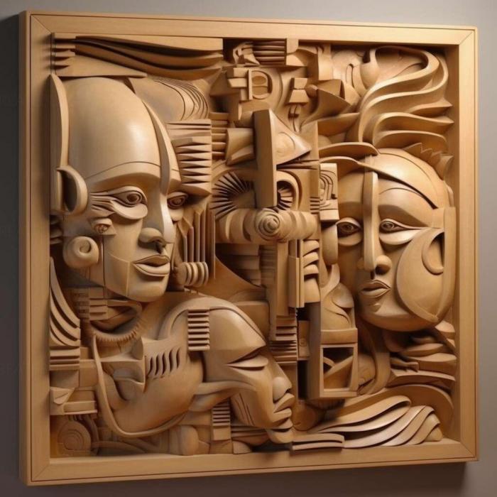 نموذج ثلاثي الأبعاد لآلة CNC 3D Art 